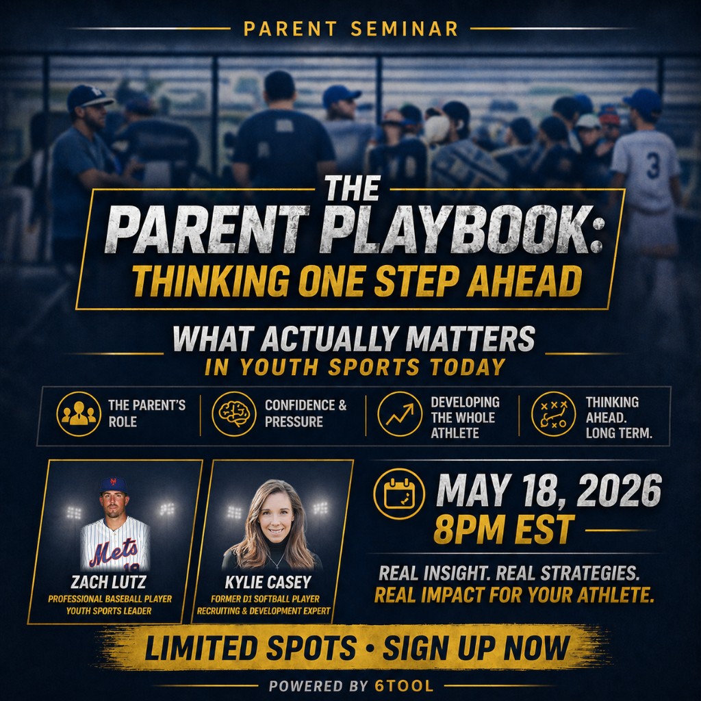 The Parent Playbook: Thinking One Step Ahead — free parent seminar, May 18, 2026, 8 PM EST. Powered by 6Tool.